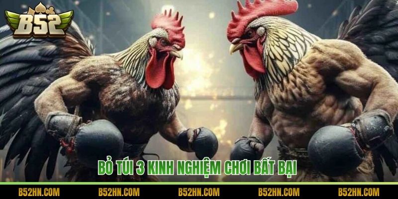 Bỏ túi 3 kinh nghiệm chơi bất bại 