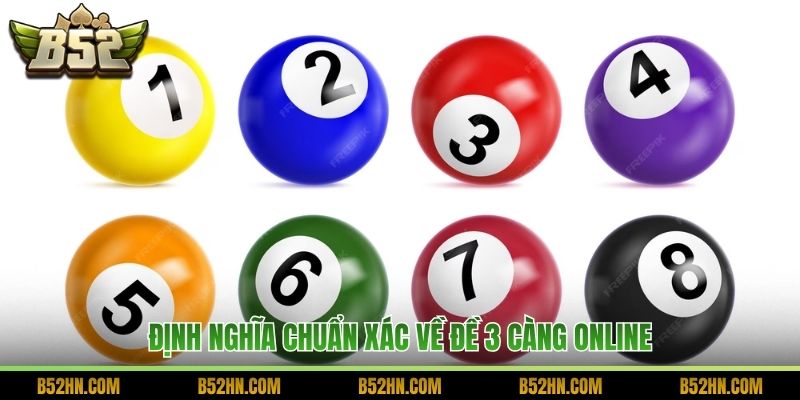 Định nghĩa chuẩn xác về đề 3 càng online