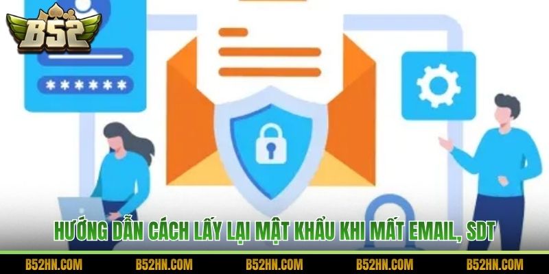 Hướng dẫn cách lấy lại mật khẩu khi mất email, sdt