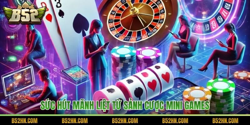 Sức hút mãnh liệt từ sảnh cược Mini Games